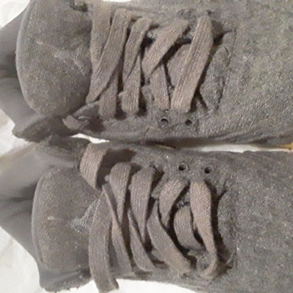 JORDAN Retro Wool Boy's Shoes. Gray. - Picture 2 of 14